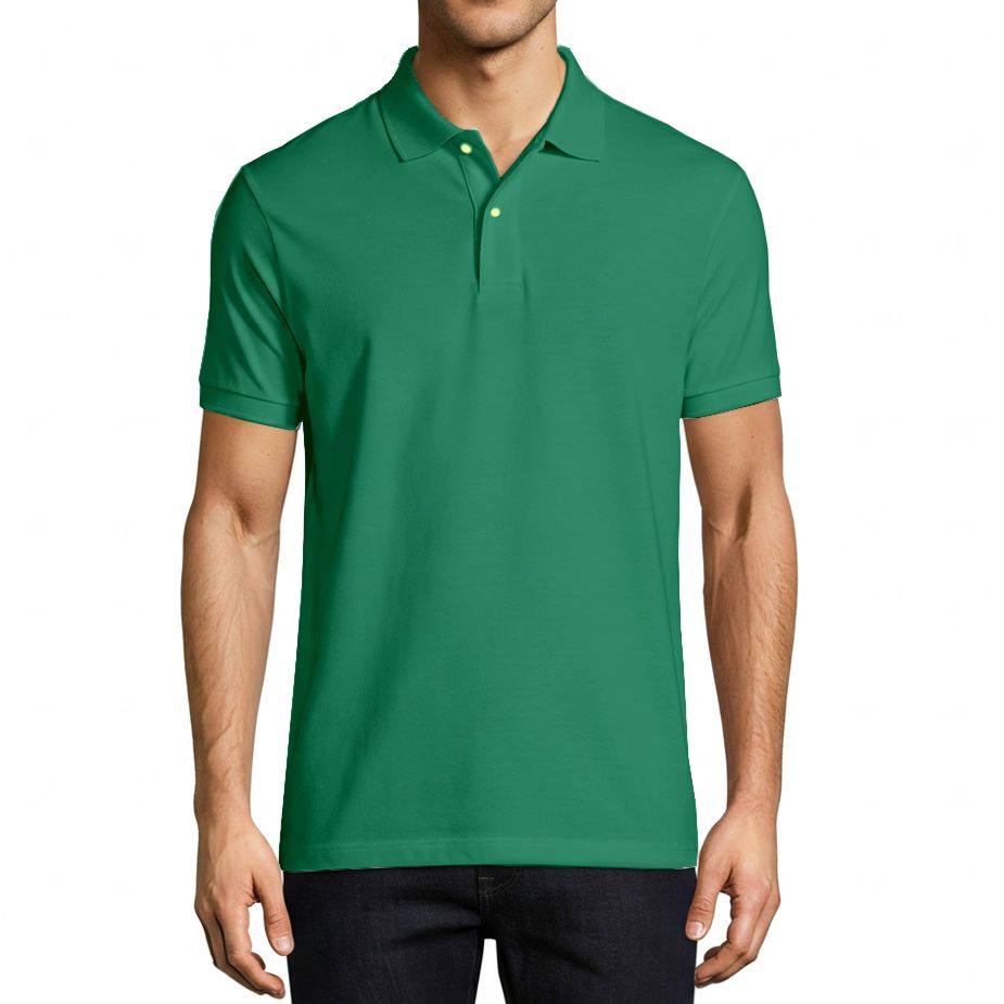 camisa-homem-gola-polo-verde