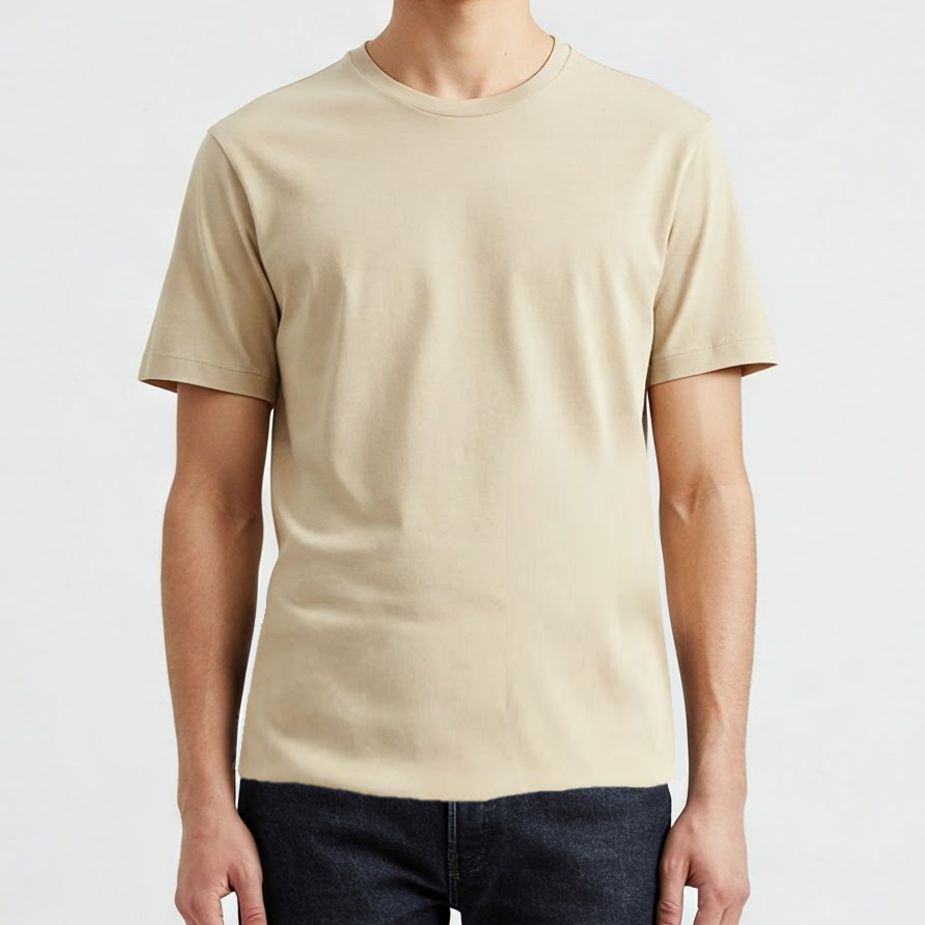 camiseta-homem-bege