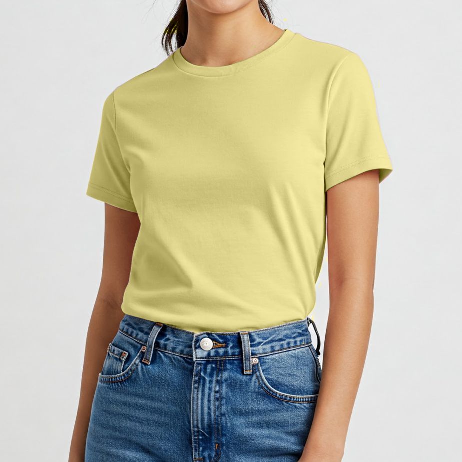 camiseta-mulher-baby-look-amarelo