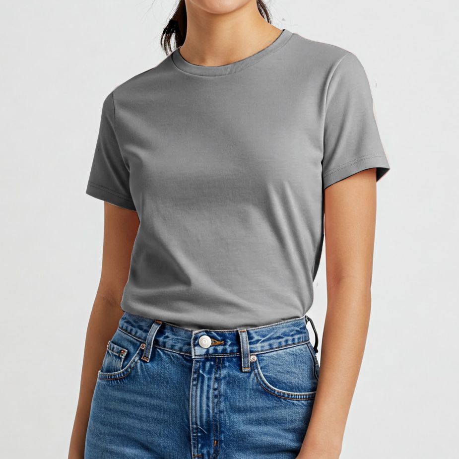 camiseta-mulher-baby-look-cinza-mescla