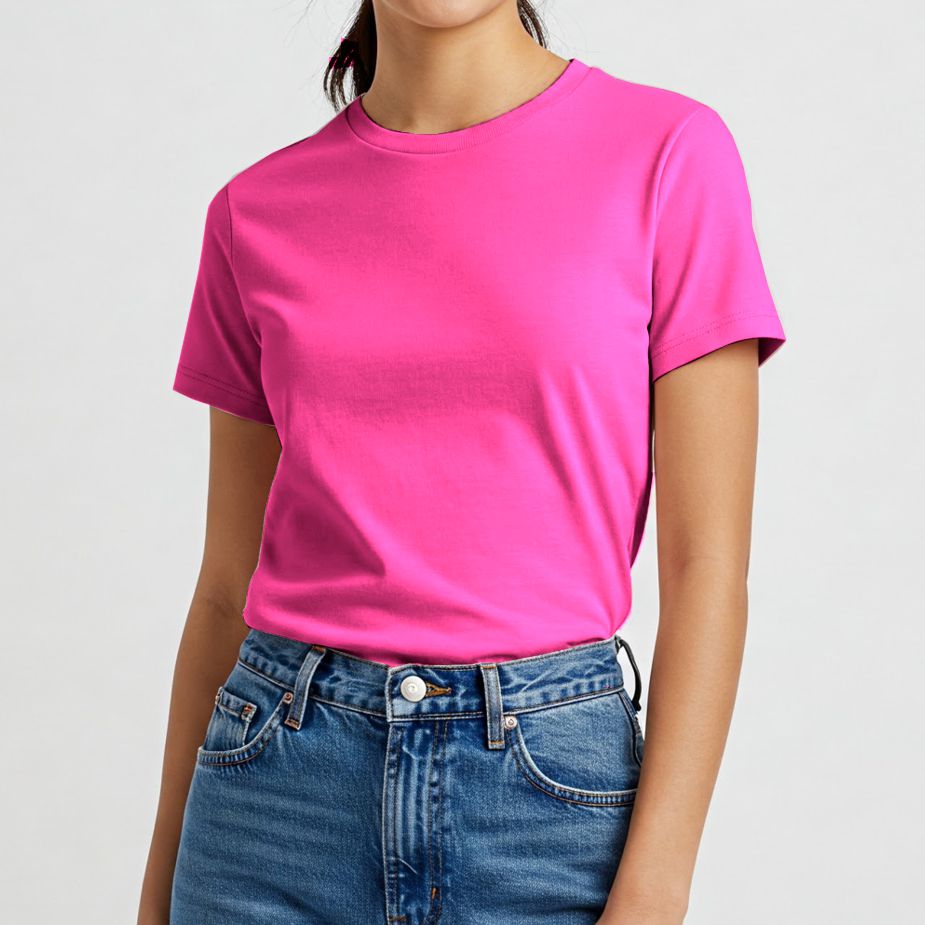 camiseta-mulher-baby-look-rosa-pink