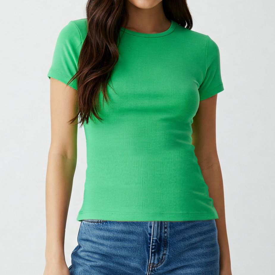 camiseta-mulher-baby-look-verde-bandeira